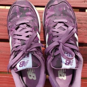 New Balance 574 Purple Camo size 6